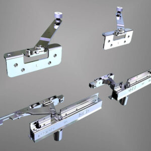 Scorrevole parallelo con meccanismo semi-automatico